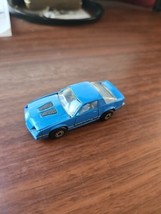 1985 Matchbox Chevy Camaro Iroc Z-28 Sports Car #51 Blue 1:63 Macau - £7.86 GBP