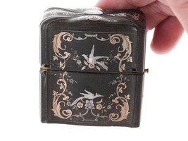 18th/19th century 9ct gold /sterling inlaid Tortoise Shell Etui Travelin... - $1,336.50