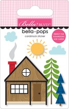 Lake Life Bella-Pops 3D Stickers-Cabin Life BB2764 - £11.04 GBP