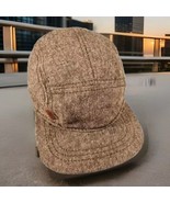 Old Navy Newsboy Cap Cabbie Hat Youth Large Tweed Brown Fitted English R... - $8.90