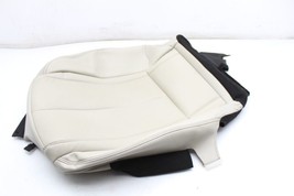 17-20 INFINITI Q60 FRONT RIGHT PASSENGER SEAT LOWER COVER CUSHION WHITE E4025 image 2