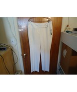 &quot; NWT &quot; Sharagano Studio Size 10 Ivory Dress / Casual Pants &quot; Beautiful ... - £25.54 GBP