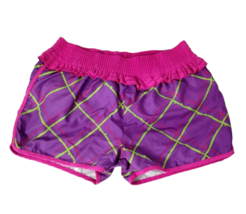 ORageous Printed Boardshorts Girls Large Violet Print New without tags - $5.77