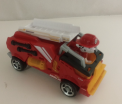 Paw Patrol The Mighty Movie Plays Theme Song Fire Truck Marshall Light u... - £9.47 GBP