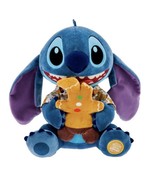 Disney Store Stitch Attacks Snacks Gingerbread Limited Release Plush NWT - $948.51 MXN