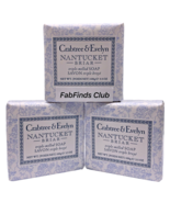 Crabtree &amp; Evelyn Nantucket Briar Triple Milled Bar Soap 10.5oz (3x3.5oz) - $24.73