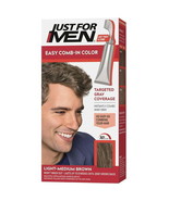 Just For Men Comb in Hair Color for Men with Applicator- Light- Medium B... - $12.22 CAD