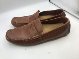 Cole Haan Howland Leather Penny Loafer C04534 Tan Brown Men’s Size 10.5 M EUC - £44.30 GBP