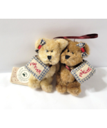 Boyd&#39;s Bears FOREVER FRIENDS Plush Bear Ornament 4&quot; tall With Tags - €14,16 EUR