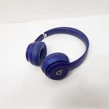 Beats by Dr Dre Solo 2 Wired On-Ear Headphone Blue Model B0518 - Worn Pads - $302.46 MXN