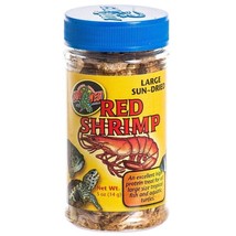 Zoo Med Large Sun-Dried Red Shrimp - 0.5 oz - £6.47 GBP
