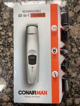 Conair ConairMan Beard And Mustache Trimmer All-In-1  Self Sharpen Blade... - $17.99