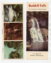 2 Bushkill Falls Advertising Cards Niagara of Pennsylvania Rt 209 Bushkill - £14.07 GBP