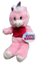 Greenbrier International Unicorn Plush Stuffed Animal 11'' Pink Fuzzy Friends - $13.74