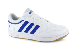 adidas Hoops 3.0 Shoes White Tan Team Royal Blue Gum Brown GY5435 Men&#39;s ... - $49.57