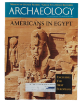 Archaeology Magazine January / February 1996 Americans in Egypt / Greek Sculptur - $11.29