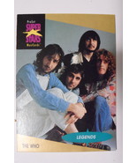 THE WHO 5 PC LOT 1975 MELODY MAKER ARTICLE BUTTON CARDS VG+  - $25.70 CAD