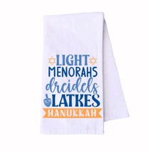 Happy Hanukkah Icons Hand and Kitchen Towel NEW Fast Free Ship - £12.73 GBP