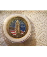 Columbia/ Challenger Colorized Medal Mint In Presentation Case - $10.00