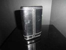 Black Leather Cigar Logo Carrying Case 6" L image 3