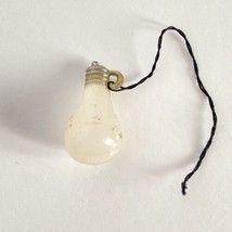Vintage Plastic Light Bulb Charm Premium Vending Machine Cracker Jack Prize 1&quot; - £7.93 GBP