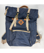 Revelry Drifter Roll Top Backpack 23L 420 Odor Proof  Navy Blue Nylon - £86.81 GBP