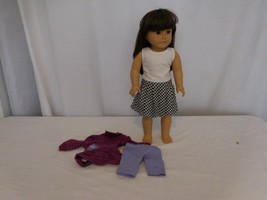 American Girl Samantha 18&quot; Doll Pleasant Company 2008 + AG Clothes - £69.65 GBP