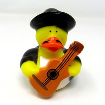 Mariachi Rubber Duck Big Guitar Mexican 2&quot; Squirts Mexico Fiesta Cinco d... - £6.70 GBP
