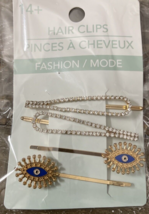 Hair Clips Barrettes-1pk of 4pcs-Brand New-SHIPS N 24 HOURS - $9.78