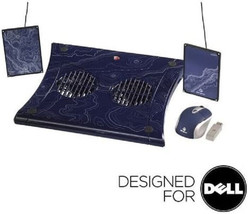 Targus Blu Raffreddamento Notebook Chill Tappetino,Stereospeakers &amp; Wireless Set - £43.51 GBP