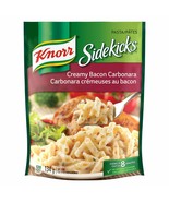 12 X Knorr Sidekicks Creamy Bacon Carbonara Pasta 134g From Canada Free ... - £34.92 GBP