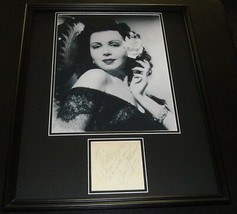 Ann Miller Signed Framed 16x20 Note &amp; Photo Display - £117.31 GBP