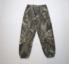 Vintage 90s Streetwear Mens Large Faded Mossy Oak Camouflage Sweatpants ... - $148.45