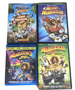 Madagascar Bundle-4 movies, 3 DVD’s &amp; 1 Blu Ray - £16.09 GBP