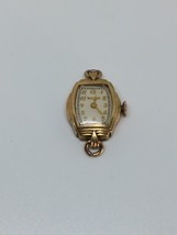 Vintage 10k Gold Filled GF Bulova Watch Manual Wind Runs - £11.76 GBP