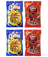 Coffee Rio 4 Pack 5.5 Oz Each Coffee Caramels And Kona Blend Two Of Each... - £39.65 GBP