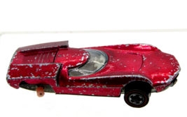 Vintage 1968 Hot Wheels Redline Rose Red Turbofire USA Car For Restorati... - £11.20 GBP