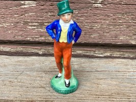Old Vtg Porcelain Dickens Character Miniature Figurine Germany David Copperfield - £15.54 GBP