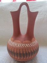 Michael Charlie Navajo, 5&quot; wedding vase, carved design - £15.95 GBP