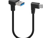 90 Degree Usb Type C Cable, Up Down Angle 18W Fast Charging Usb A To Usb... - $16.99