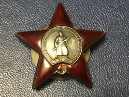 USSR original Order of the Red Star. Silver Орден - £85.82 GBP