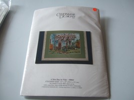 New Candamar Designs Counted Cross Stitch Kit A Nice Day To Visit #30883 - $20.25