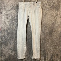 Adriano Goldschmied Jeans Mens 34x34 Grey Denim Tellis Modern Slim Comfort - £15.61 GBP