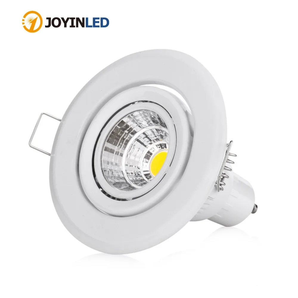 10pcs/lot Round Adjustable LED Ceiling Spotlight Fe GU10 MR16 GU5.3 Bulb Lamp Ho - £146.80 GBP
