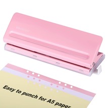 Adjustable 6 Hole Punch: Metal Six Hole Puncher For Planners And 6-Ring ... - £30.29 GBP