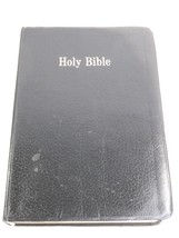 Holy Bible Revised Standard Version RSV Melton 1971 2nd Edition Black Faux - $9.99