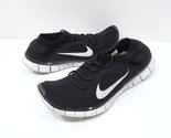 Nike Free RN 5.0 Flyknit Mens Size 13 Black Athletic Training Shoes Sneaker - $44.99