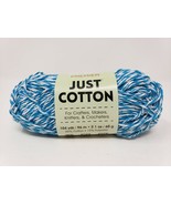 Premier Yarns Just Cotton Yarn - 2.1 oz. 104 Yds - Turquoise Marl - £6.88 GBP
