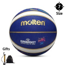 Molten Size 7 Man&#39;s Basketballs 2022 European League Official Balls Commemorativ - £101.04 GBP
