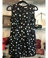 Diane Von Furstenberg Noir et Blanc &quot; Été Mikado &quot; Imprimé Robe Taille 6 - $150.39
